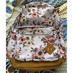 Floral backpack